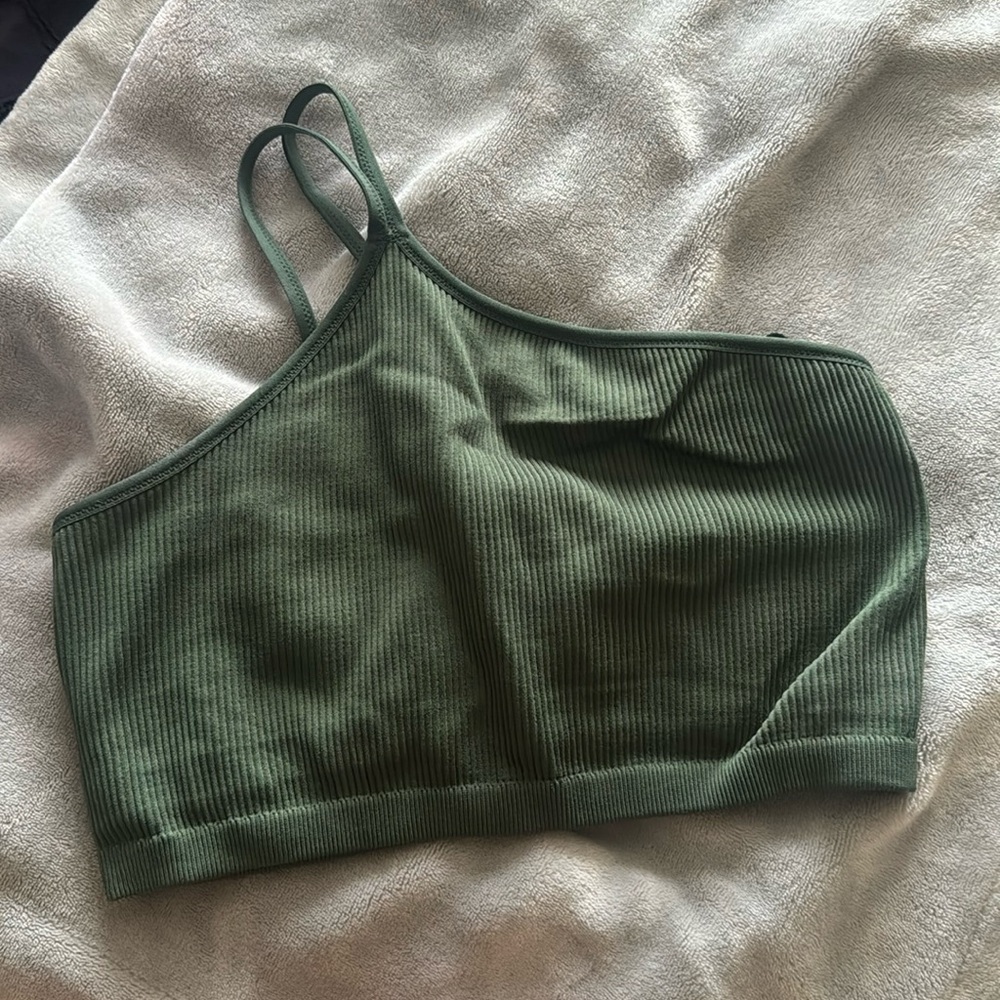 one shoulder tank